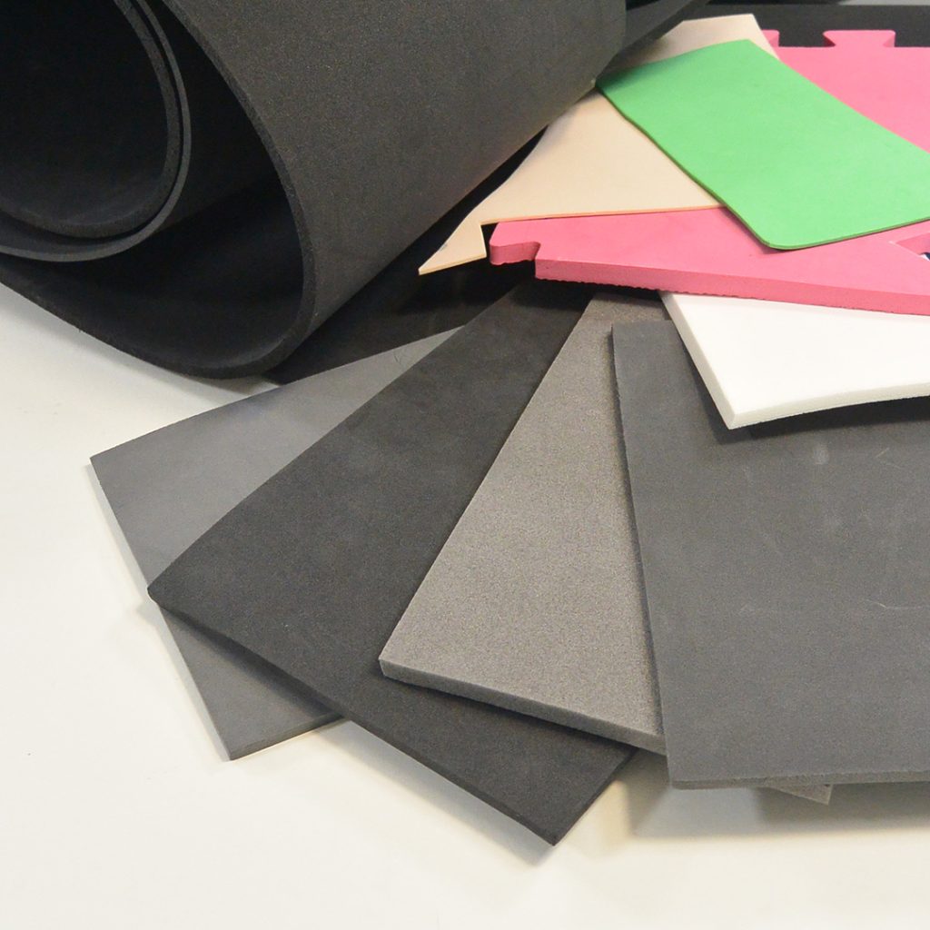 EVA foam in sheets, rolls, different thickens, density, colours and sizes